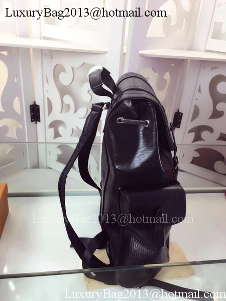 Louis Vuitton Epi Leather CHRISTOPHER PM M50159 Black Louis Vuitton Epi Leather CHRISTOPHER PM M50159 Black