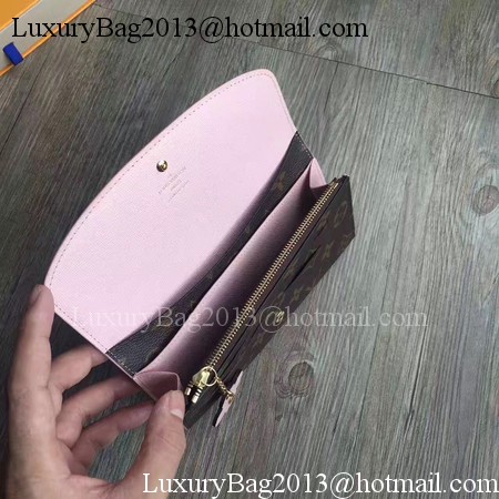Louis Vuitton Monogram Canvas EMILIE WALLET M64202 Pink Louis Vuitton Monogram Canvas EMILIE WALLET M64202 Pink