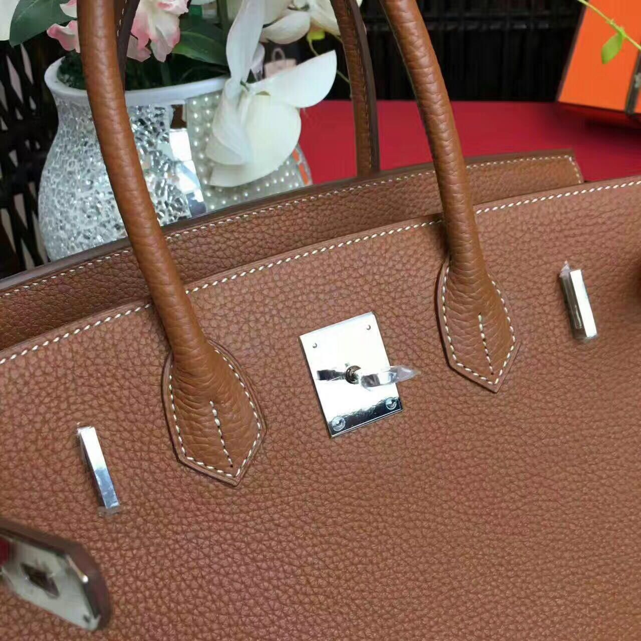 Hermes Birkin Bag Original Leather 17825 Brown Hermes Birkin Bag Original Leather 17825 Brown
