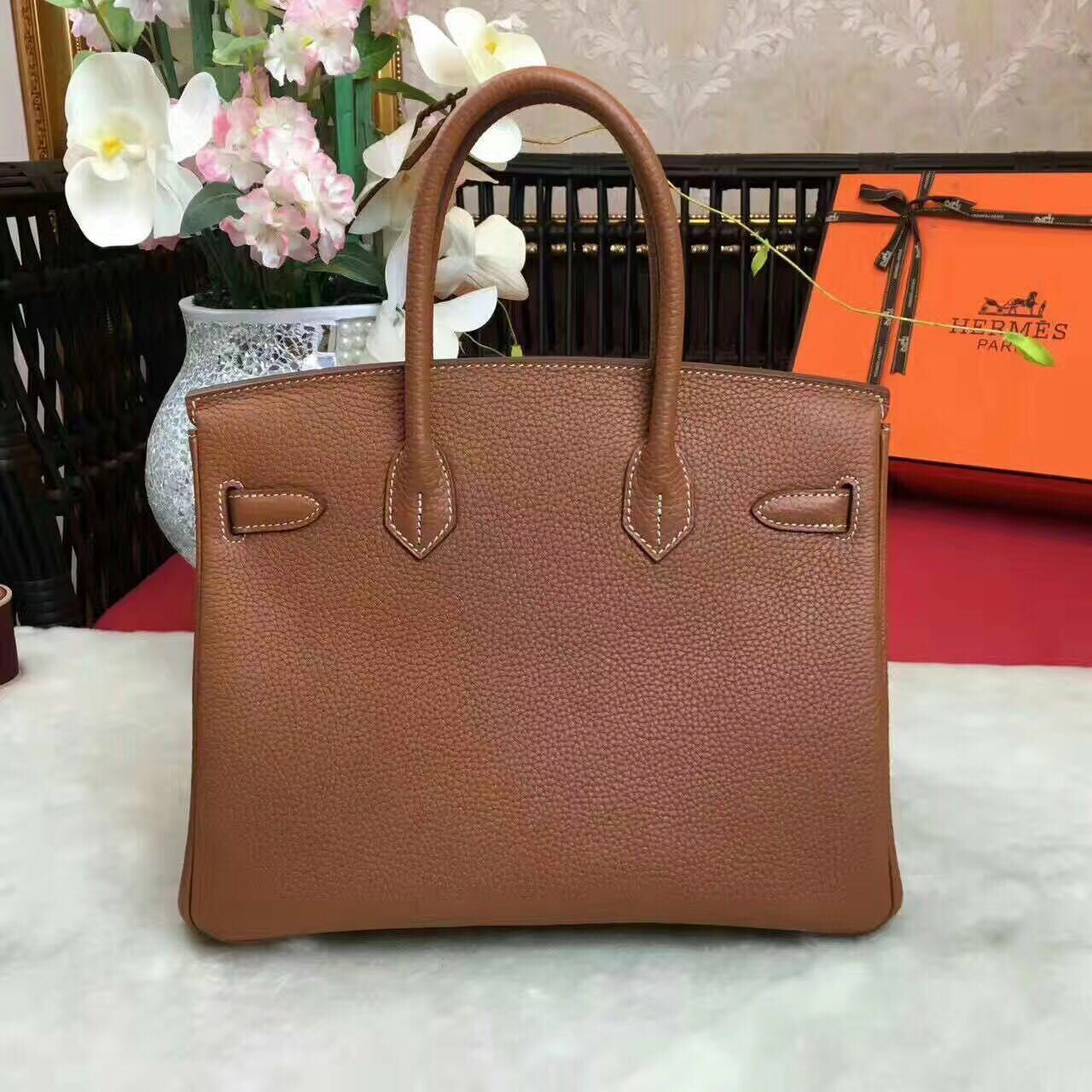 Hermes Birkin Bag Original Leather 17825 Brown Hermes Birkin Bag Original Leather 17825 Brown