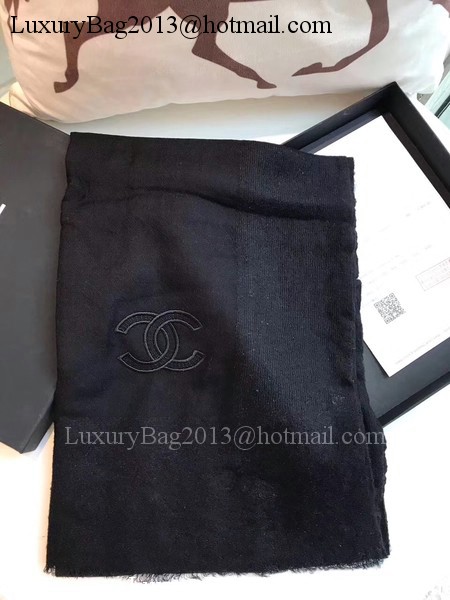 Chanel Scarf CC2836 Black Chanel Scarf CC2836 Black