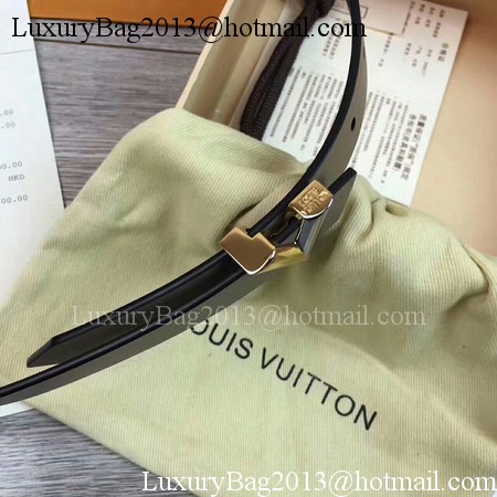 Louis Vuitton 20mm Leather Belt M9309 Grey Louis Vuitton 20mm Leather Belt M9309 Grey