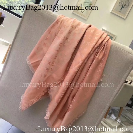 Louis Vuitton MONOGRAM DENIM Scarf M33695 Pink Louis Vuitton MONOGRAM DENIM Scarf M33695 Pink