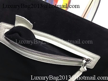 Celine Luggage Phantom Tote Bag Calfskin Leather CT3372 Light Grey Celine Luggage Phantom Tote Bag Calfskin Leather CT3372 Light Grey