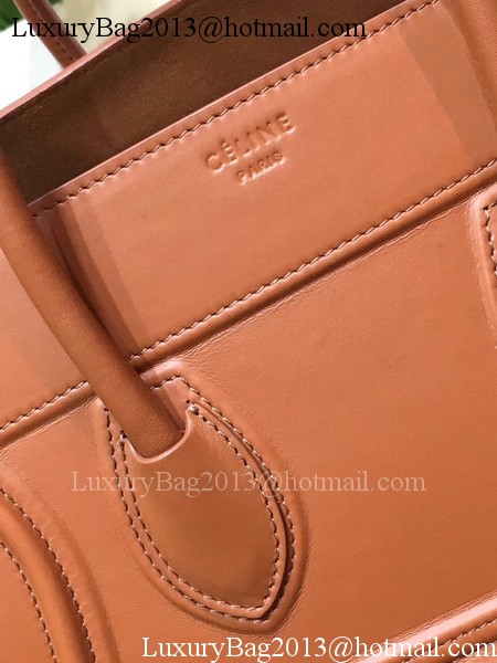 Celine Luggage Phantom Tote Bag Smooth Leather CT3372 Brown Celine Luggage Phantom Tote Bag Smooth Leather CT3372 Brown