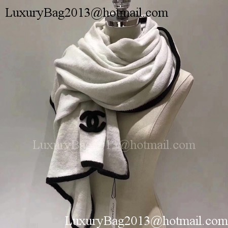 Chanel Scarf A2830 OffWhite Chanel Scarf A2830 OffWhite