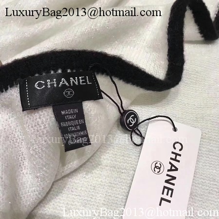 Chanel Scarf A2830 OffWhite Chanel Scarf A2830 OffWhite