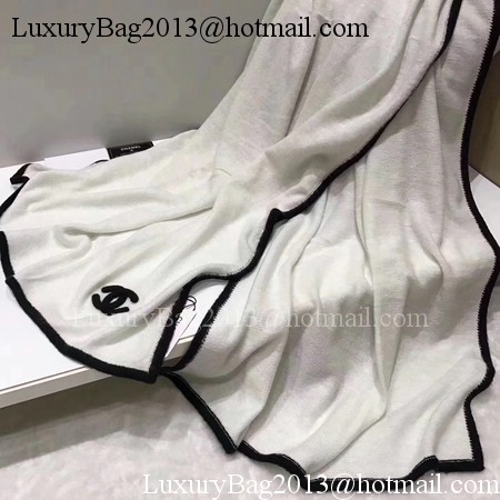 Chanel Scarf A2830 OffWhite Chanel Scarf A2830 OffWhite