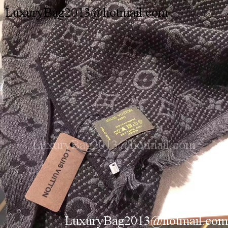 Louis Vuitton Scarf A2360 Grey Louis Vuitton Scarf A2360 Grey
