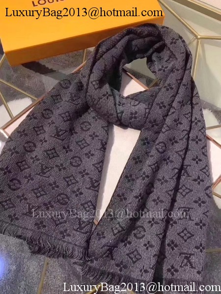 Louis Vuitton Scarf A2360 Grey Louis Vuitton Scarf A2360 Grey
