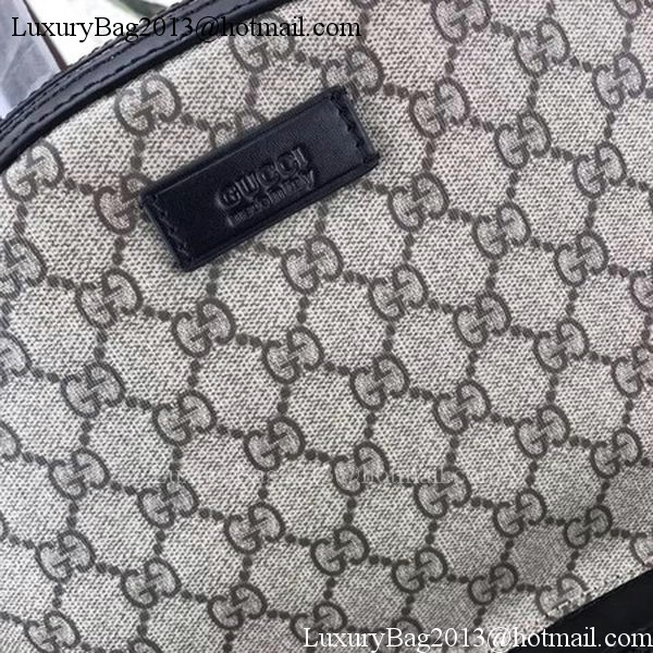 GUCCI GG Supreme Backpack 406370 Black GUCCI GG Supreme Backpack 406370 Black
