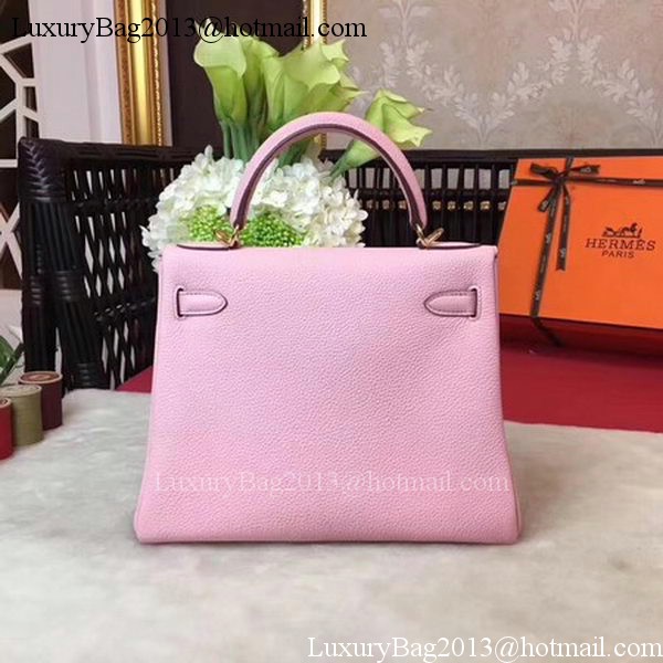 Hermes Kelly 32cm Shoulder Bag TOGO Leather KY32 Pink Hermes Kelly 32cm Shoulder Bag TOGO Leather KY32 Pink