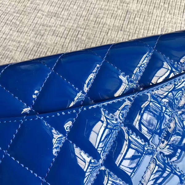 Chanel WOC Flap Bag Patent Leather A33814C Blue Chanel WOC Flap Bag Patent Leather A33814C Blue
