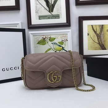 Gucci GG Marmont Matelasse Leather Super Mini Bag 476433 Pink Gucci GG Marmont Matelasse Leather Super Mini Bag 476433 Pink