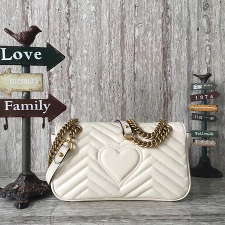Gucci Now GG Marmont Matelasse Shoulder Bag 443496 OffWhite Gucci Now GG Marmont Matelasse Shoulder Bag 443496 OffWhite