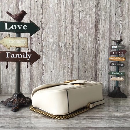 Gucci Now GG Marmont Matelasse Shoulder Bag 443496 OffWhite Gucci Now GG Marmont Matelasse Shoulder Bag 443496 OffWhite