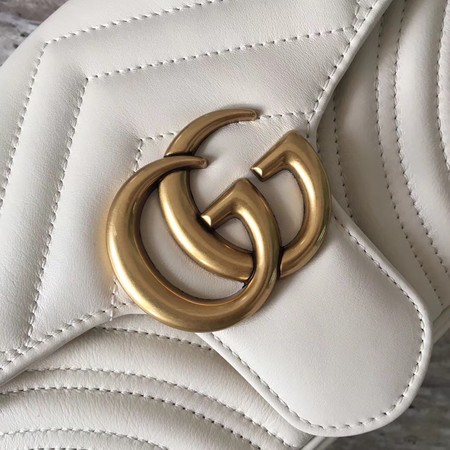 Gucci Now GG Marmont Matelasse Shoulder Bag 443496 OffWhite Gucci Now GG Marmont Matelasse Shoulder Bag 443496 OffWhite