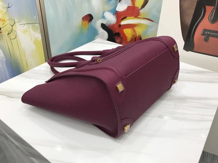 Celine Luggage Micro Tote Bag Original Leather CLY33081M Purple Celine Luggage Micro Tote Bag Original Leather CLY33081M Purple
