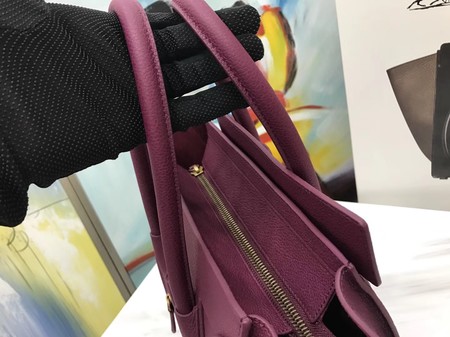 Celine Luggage Micro Tote Bag Original Leather CLY33081M Purple Celine Luggage Micro Tote Bag Original Leather CLY33081M Purple