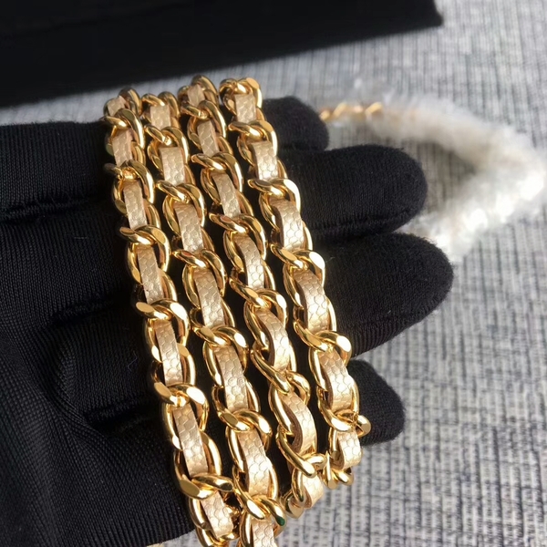 Chanel WOC Flap Shoulder Bag Gold Calfskin Leather A33814 Gold Chanel WOC Flap Shoulder Bag Gold Calfskin Leather A33814 Gold