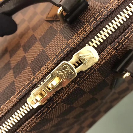 Louis Vuitton Damier Ebene Speedy 30 With Shoulder Strap N41183 Louis Vuitton Damier Ebene Speedy 30 With Shoulder Strap N41183