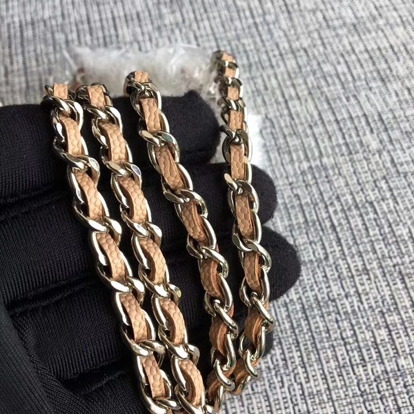 Chanel WOC Flap Shoulder Bag Camel Calfskin Leather A33814 Silver Chanel WOC Flap Shoulder Bag Camel Calfskin Leather A33814 Silver