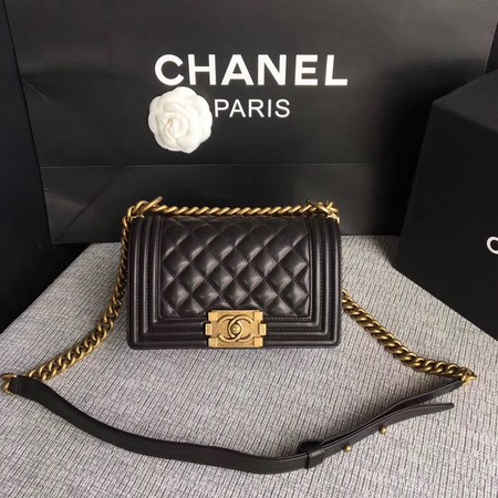Boy Chanel Flap Shoulder Bag Sheepskin Leather A67085 Black Boy Chanel Flap Shoulder Bag Sheepskin Leather A67085 Black