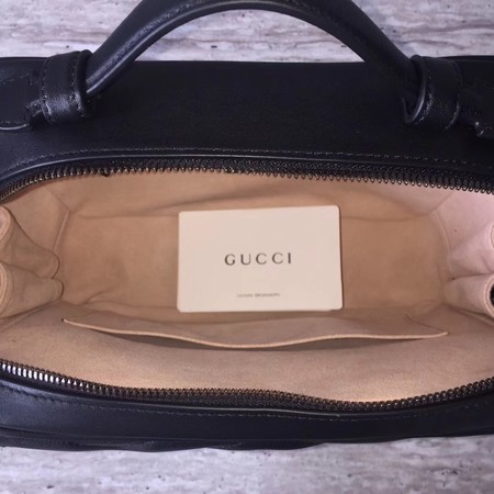 Gucci GG Marmont Small Shoulder Bag 498100 Black Gucci GG Marmont Small Shoulder Bag 498100 Black