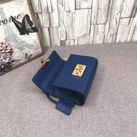 Gucci Padlock Signature Shoulder Bag 409487 Blue Gucci Padlock Signature Shoulder Bag 409487 Blue