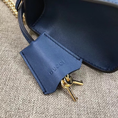Gucci Padlock Signature Shoulder Bag 409487 Blue Gucci Padlock Signature Shoulder Bag 409487 Blue