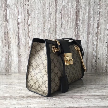 Gucci Padlock Small GG Shoulder Bag 498156 Black Gucci Padlock Small GG Shoulder Bag 498156 Black