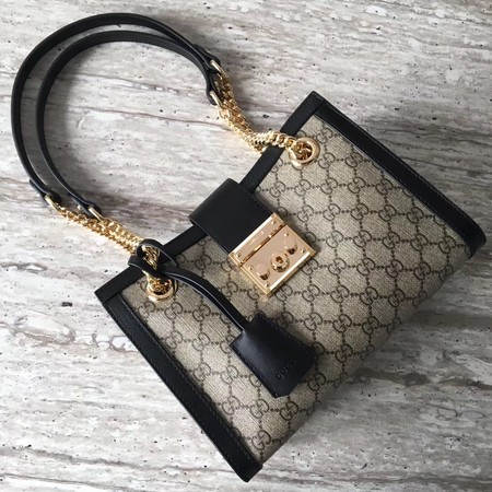 Gucci Padlock Small GG Shoulder Bag 498156 Black Gucci Padlock Small GG Shoulder Bag 498156 Black