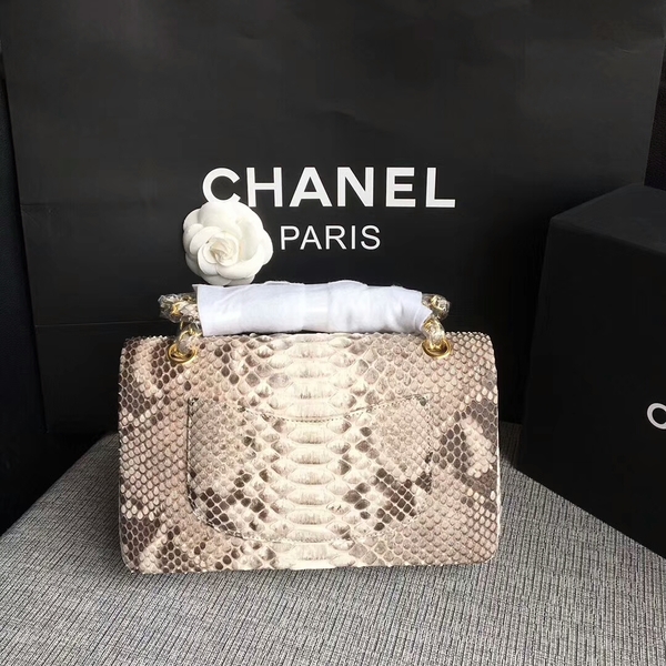Chanel Original Python Leather Shoulder Bag CF1112S Chanel Original Python Leather Shoulder Bag CF1112S