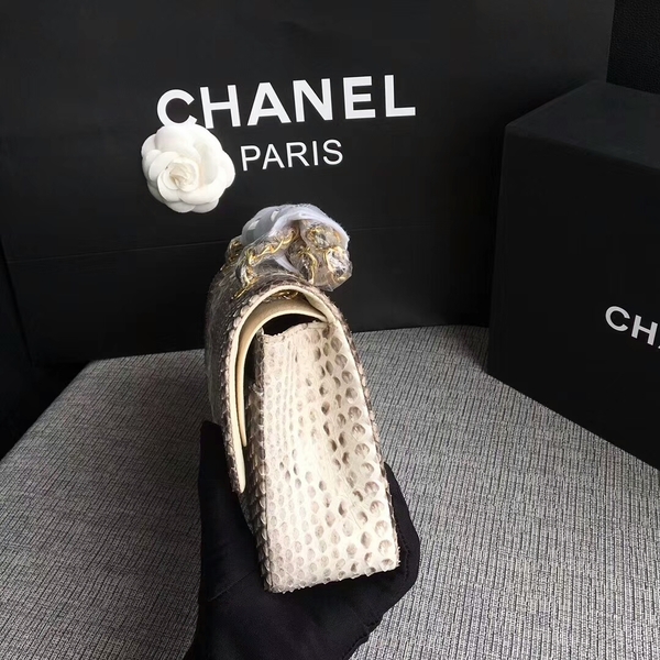 Chanel Original Python Leather Shoulder Bag CF1112S Chanel Original Python Leather Shoulder Bag CF1112S