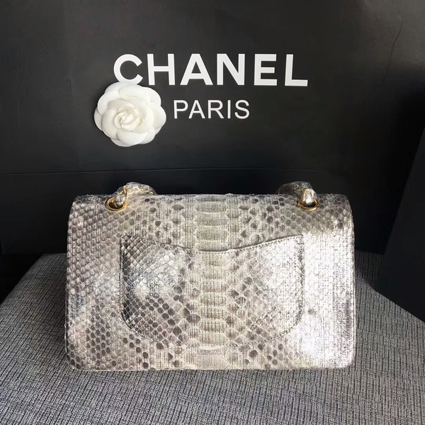 Chanel Original Python Leather Shoulder Bag CF1112U Chanel Original Python Leather Shoulder Bag CF1112U