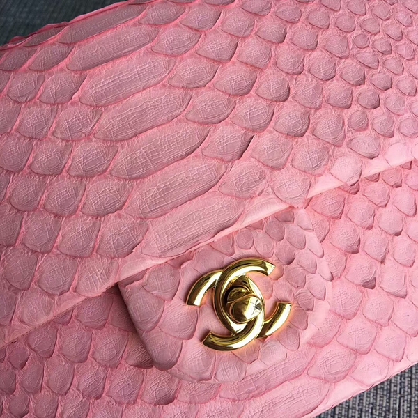 Chanel Original Python Leather Shoulder Bag CF1112V Chanel Original Python Leather Shoulder Bag CF1112V