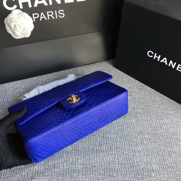 Chanel Original Python Leather Shoulder Bag CF1112W Chanel Original Python Leather Shoulder Bag CF1112W