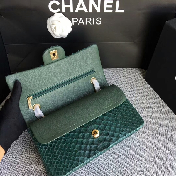 Chanel Original Python Leather Shoulder Bag CF1112X Chanel Original Python Leather Shoulder Bag CF1112X