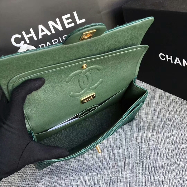 Chanel Original Python Leather Shoulder Bag CF1112X Chanel Original Python Leather Shoulder Bag CF1112X