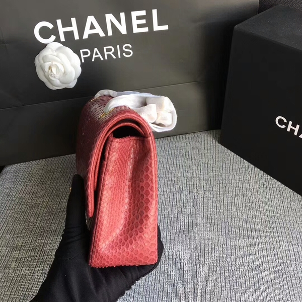 Chanel Original Python Leather Shoulder Bag CF1112CA Chanel Original Python Leather Shoulder Bag CF1112CA