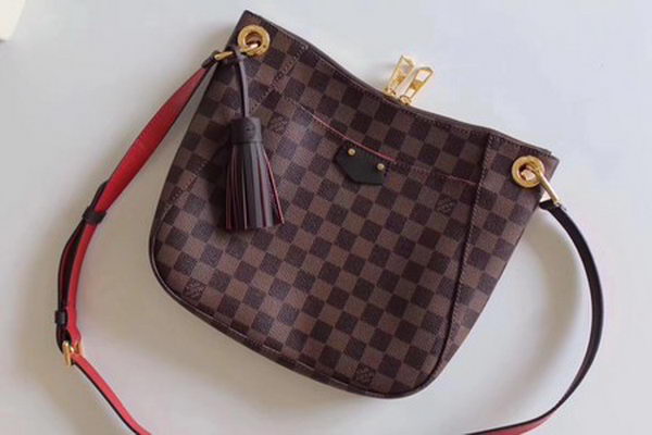 Louis Vuitton Damier Ebene Canvas Original Leather SOUTH BANK BESACE N42230 Louis Vuitton Damier Ebene Canvas Original Leather SOUTH BANK BESACE N42230