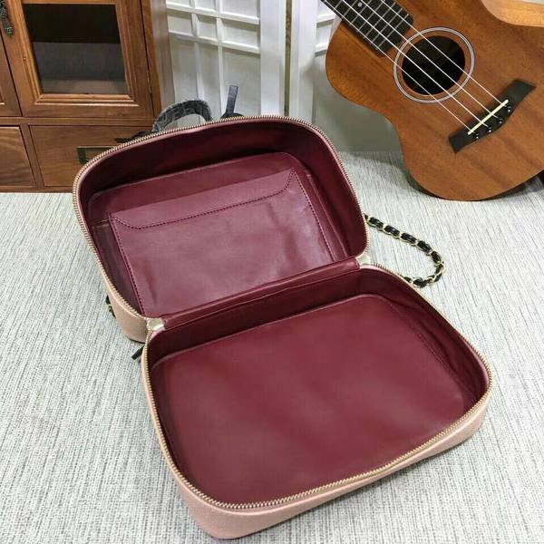 Chanel Calfskin Leather Shoulder Bag 6070 Pink Chanel Calfskin Leather Shoulder Bag 6070 Pink