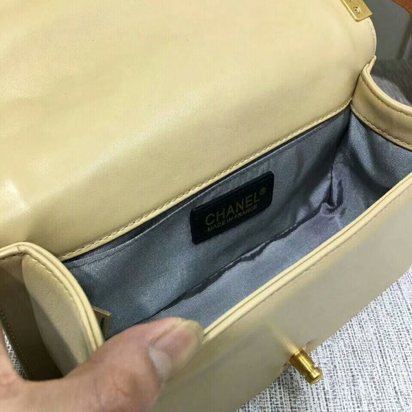 Boy Chanel Flap Shoulder Bag Sheepskin Leather 67086A Camel Boy Chanel Flap Shoulder Bag Sheepskin Leather 67086A Camel