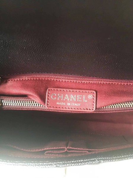 Chanel Classic Black Top Handle Bag Black Original Leather A92292 Silver Chanel Classic Black Top Handle Bag Black Original Leather A92292 Silver