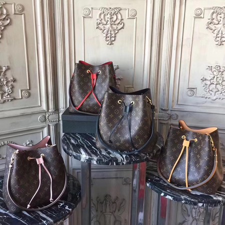 Louis Vuitton Monogram Canvas NEONOE M44020 Red Louis Vuitton Monogram Canvas NEONOE M44020 Red