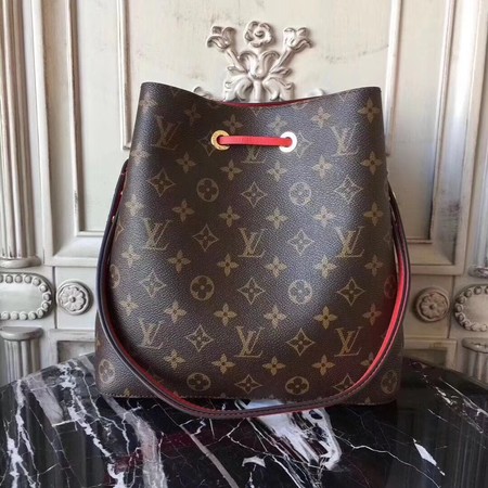 Louis Vuitton Monogram Canvas NEONOE M44020 Red Louis Vuitton Monogram Canvas NEONOE M44020 Red