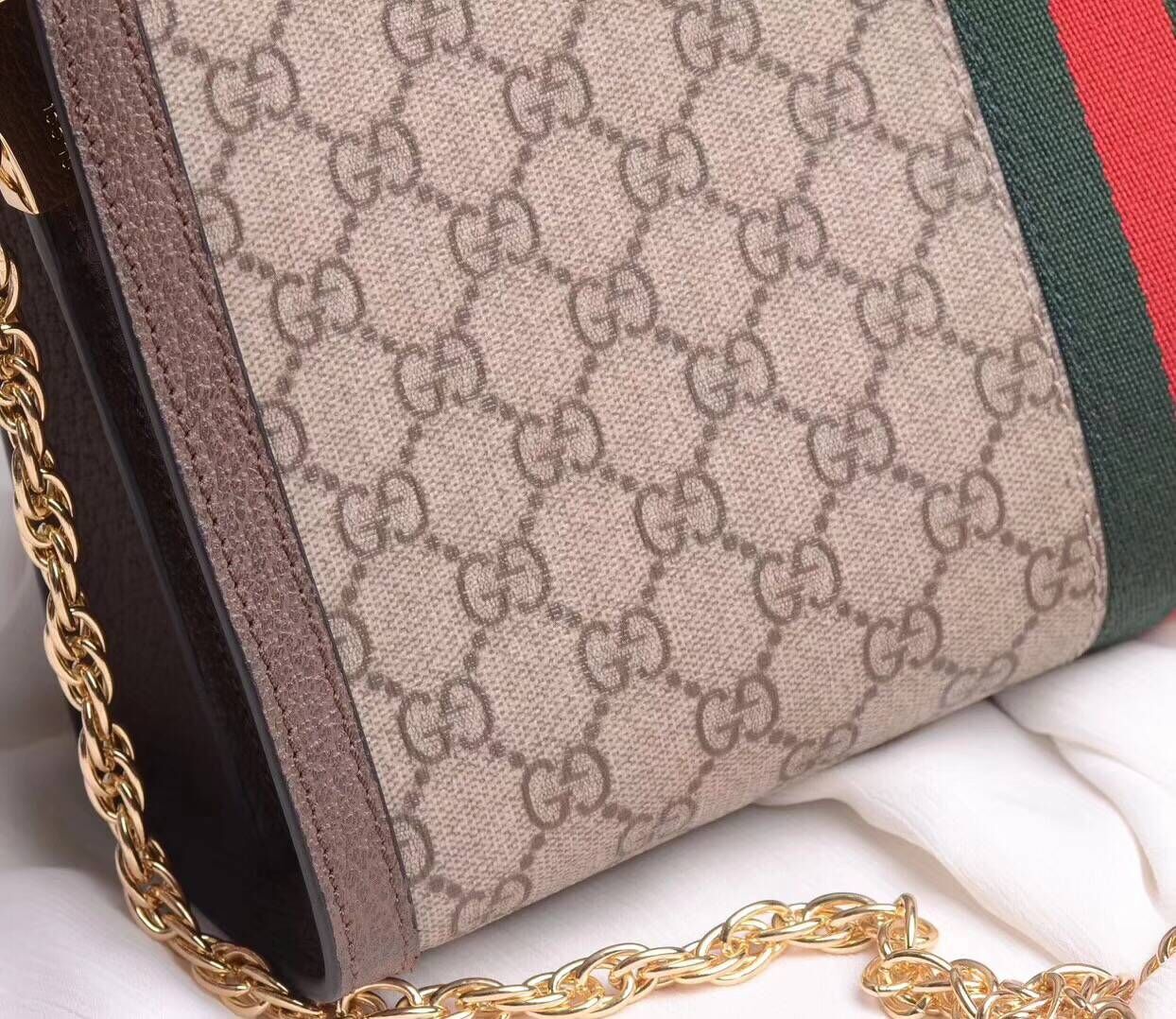 Gucci Ophidia GG Small Shoulder Bag 503876 Brown Gucci Ophidia GG Small Shoulder Bag 503876 Brown