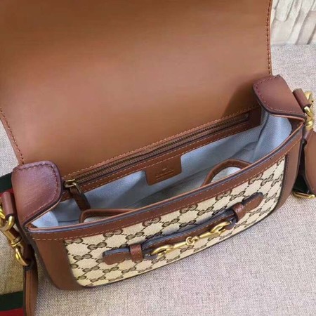 Gucci GG Lady Web Hand-Stained Leather Shoulder Bag 380573 Brown Gucci GG Lady Web Hand-Stained Leather Shoulder Bag 380573 Brown