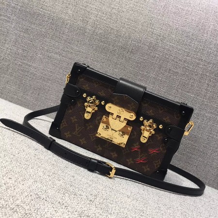 Louis Vuitton Petite Malle Monogram Canvas Bag M40273 Louis Vuitton Petite Malle Monogram Canvas Bag M40273