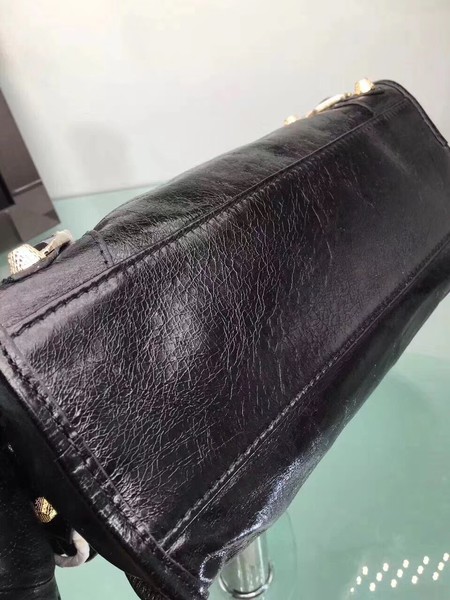 Balenciaga Giant City Gold Studs Handbag 084333 Black Balenciaga Giant City Gold Studs Handbag 084333 Black